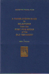 Translator´s Guide To 1-5 Book Of The Old Testament, Peacock