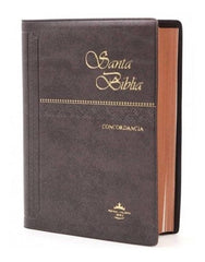 Biblia Mediana Café Vinílica Concordancia Reina Valera 1960