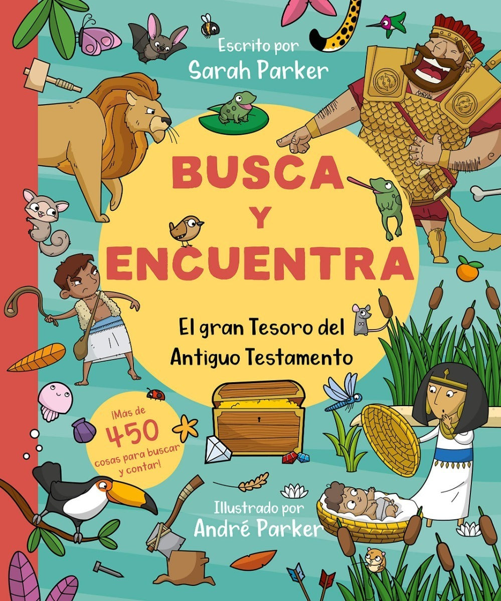 Libro Para Niños Busca Y Encuentra: Gran Tesoro Del A. Test.