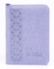 Biblia Mediana Cierre Letra Mayor Lila Lenguaje Actual