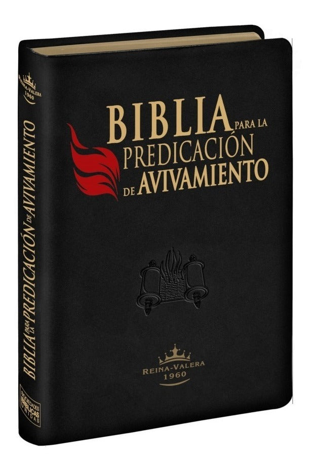 Biblia De Estudio Para La Predicación De Avivamiento Piel