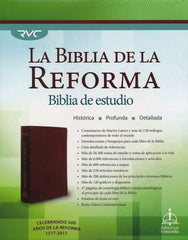 Biblia De Estudio De La Reforma Tapa Piel