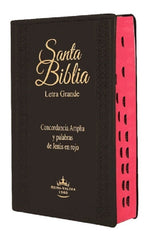 Biblia Letra Grande Negro Flexible Reina Valera 1960