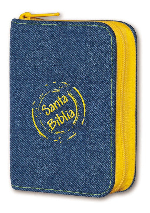 Biblia De Bolsillo Jean Sello Amarrillo Reina Valera 1960