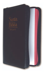 Biblia Letra Grande Cierre Bolsillo Y Rojo Reina Valera 1960