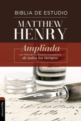 Biblia De Estudio Matthew Henry, Reina Valera 1977, Mt