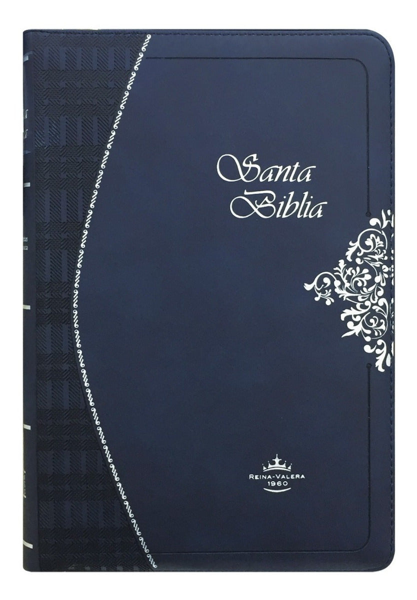 Biblia Fina Simil Cuero índice Azul Neat Reina Valera 1960