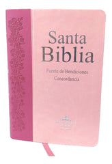 Biblia Rosa índice Fuente De Bendición Reina Valera 1960