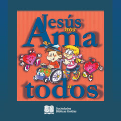 Jesús Nos Ama A Todos Libro Bíblico Evangelismo Niños