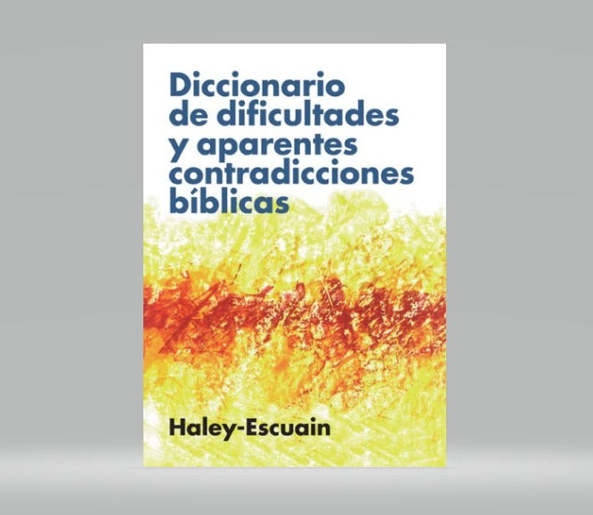 Diccionario Dificultades Biblicas, Clie Estudio