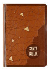 Biblia Reina Valera 1960 Mediana Letra Mayor Eco Cuero Café