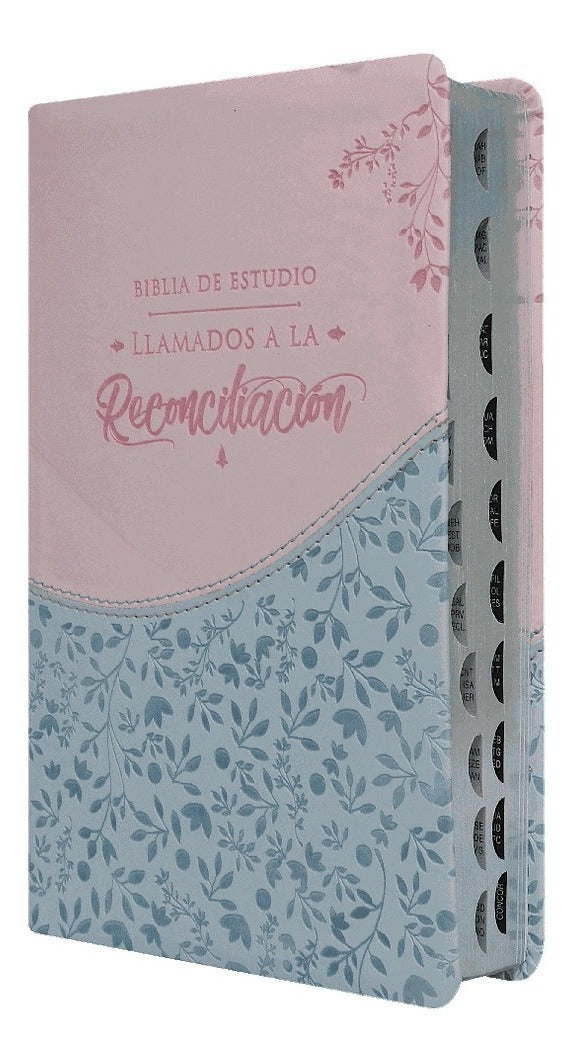 Biblia Estudio Llamados A La Reconciliación Piel Rosa 1960