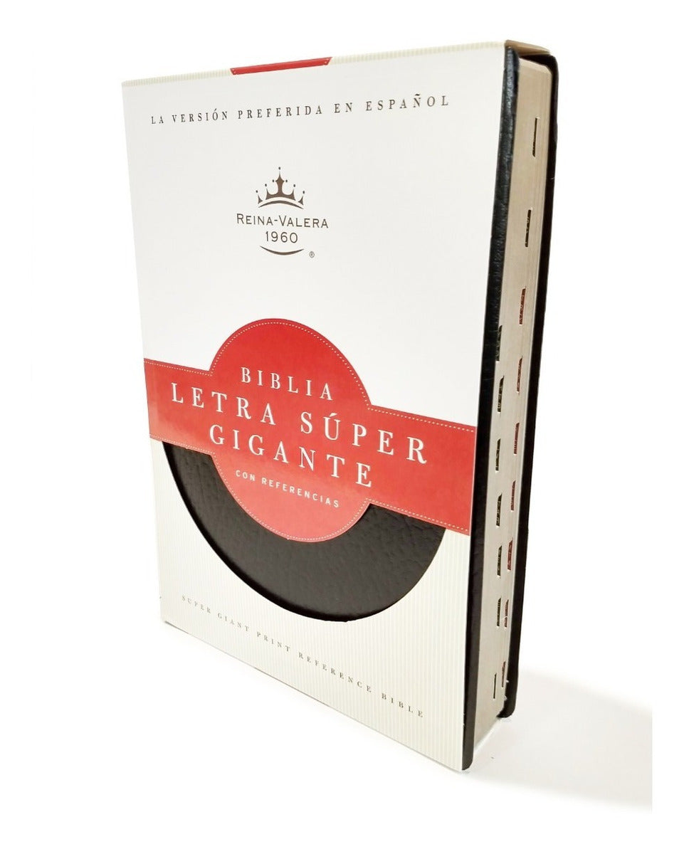 Biblia Super Gigante Simil Cuero Negro Reina Valera 1960