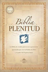 Biblia De Estudio Plenitud Tapa Rustica