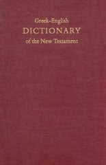 Dictionary Greek English Of The New Testament Dbg 6008 Acad.