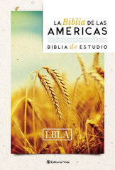 Biblia De Las Américas De Estudio Tapa Dura