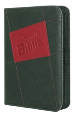 Biblia Reina Valera 1960 Mediana Cierre Verde Letra Mayor