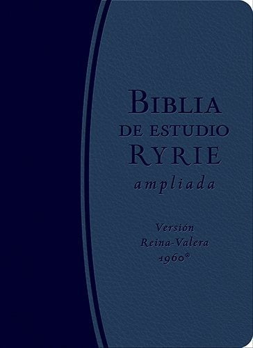 Biblia De Estudio Estudio Ryrie Azul Dos Tonos