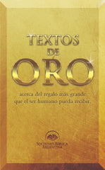 Porciones Bíblicas Para Evangelismo Texto de Oro