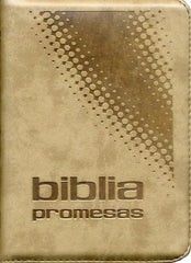 Biblia De Promesas Color Beige Tapa Blanda Reina Valera 1960