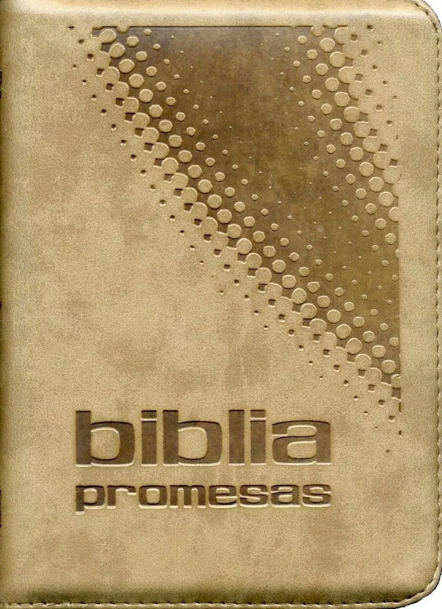 Biblia De Promesas Color Beige Tapa Blanda Reina Valera 1960