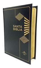 Biblia Reina Valera 1960 Letra Mayor Tapa Dura Mdm Negro