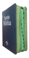 Biblia Grande Jean Verde Cierre E Indice Reina Valera 1960