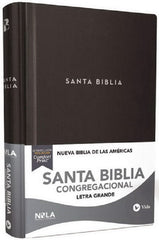 Biblia Congregacional - Nbla - Tapa Dura Negro - Mt