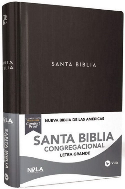 Biblia Congregacional - Nbla - Tapa Dura Negro - Mt