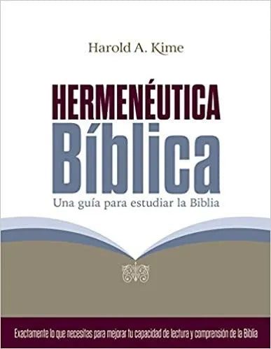 Hermenéutica Bíblica Harold Kime