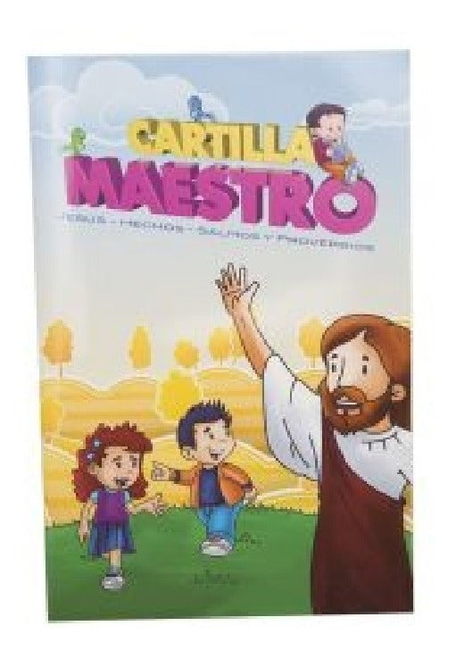 Cartilla Maestro Jesús Para Niños Hechos Salmos Y Proverbios