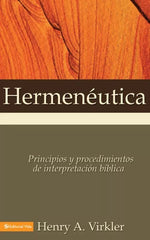 Hermeneutica Principios de Interpretación Bíblica Virkler