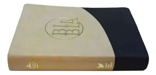 Biblia Reina Valera 1960 – 085 – Con Concordancia – Letra 12 pts – 17x23,5 cm – Palabras de Jesús en Rojo – Cierre – Negro/Beige