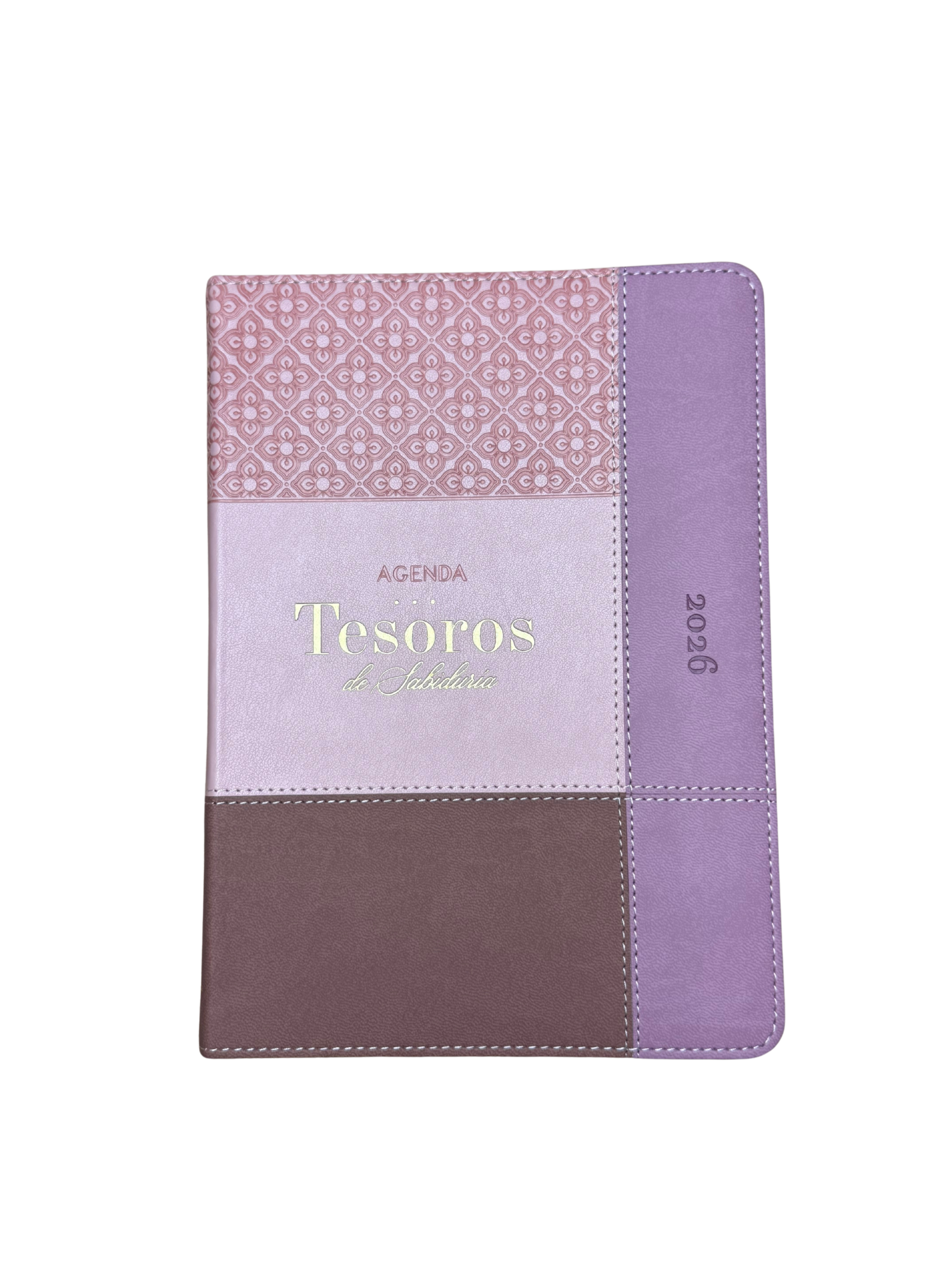Agenda 2026 Tesoros de Sabiduría Color Rosa