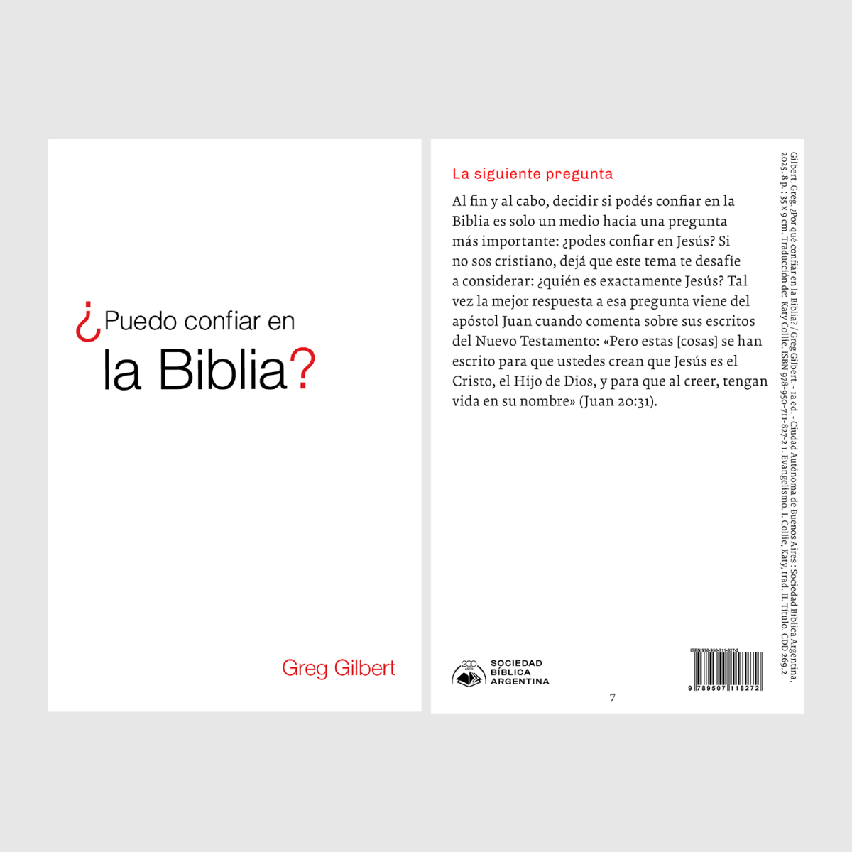 Selecciones - Folletos - ¿Por qué confiar en la Biblia? (Pack 100 un.)