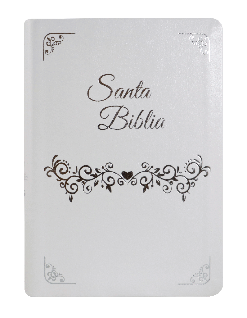 Biblia Reina Valera 1960 Letra Grande 14 Puntos Blanca