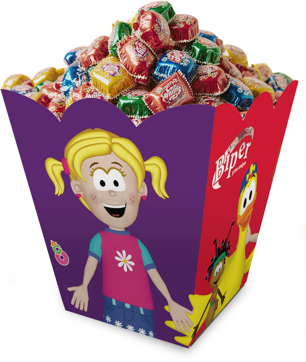 Pack caja Pochoclera - Biper