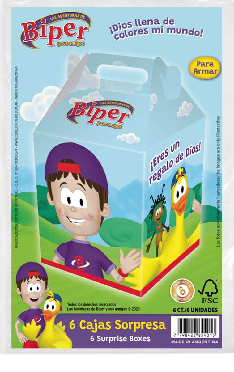 Pack caja Sorpresa - Biper