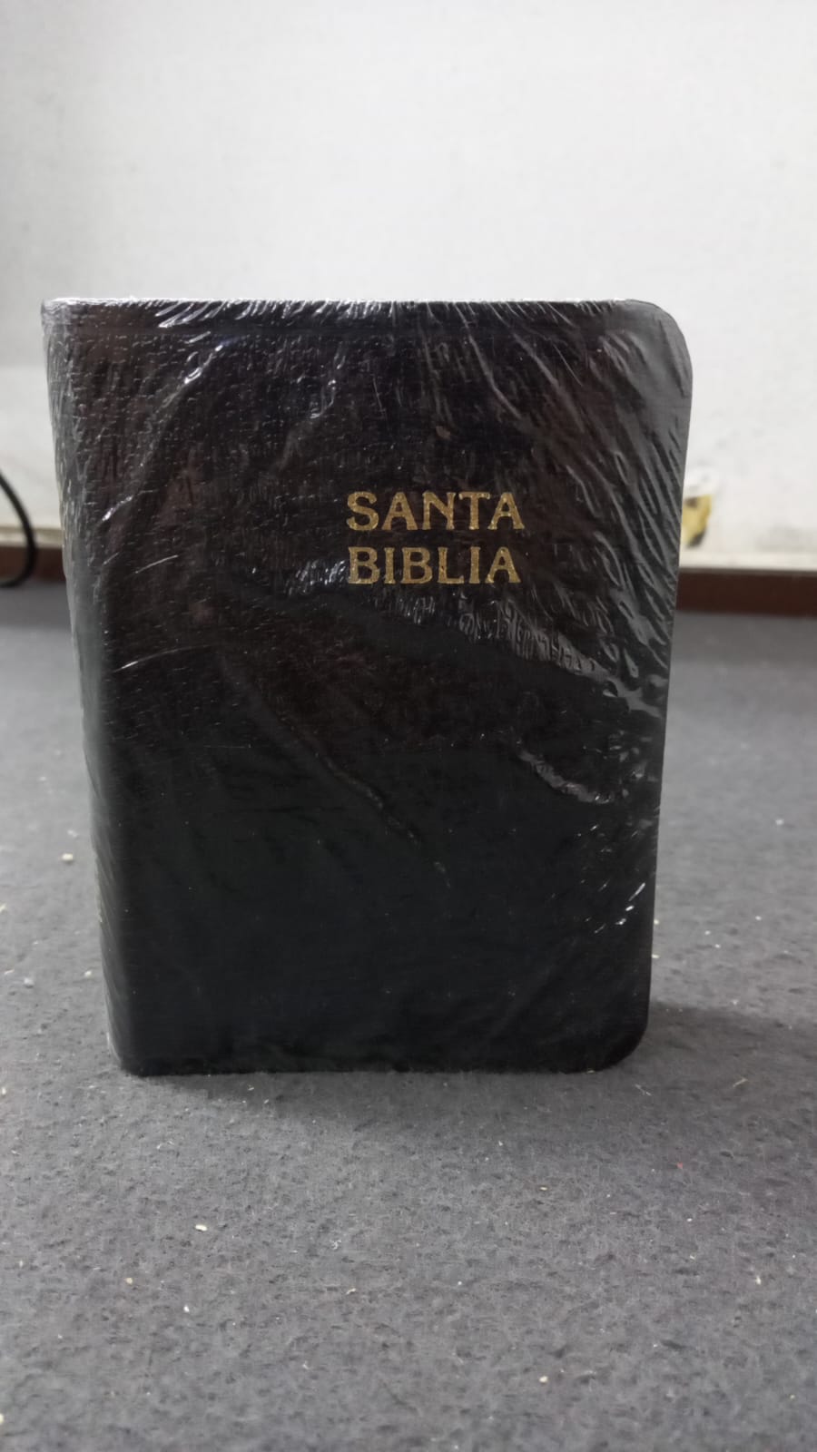 Biblia Reina Valera 1960 10 x 14 Concordancia Piel Negro