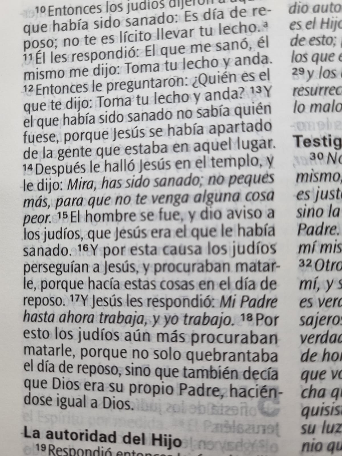 Biblia Reina Valera 1960 Letra Grande Concordancia Tapa Dura Palabras de Jesús en Cursiva