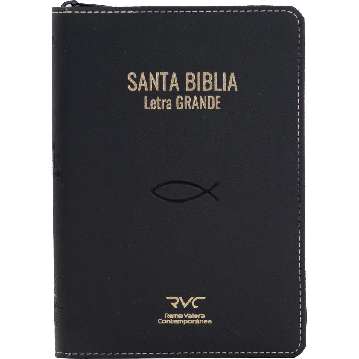 Biblia Reina Valera Contemporánea – Tapa Imitación Piel, con Cierre, Concordancia, con Índice, 14 x 20 cm, Letra 12 Puntos