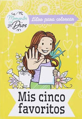 Mis 5 Favoritos Libro Para Colorear Niños - Sbu