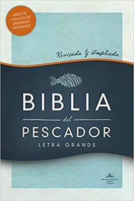 Biblia Reina Valera 1960 De estudio Del Pescador Letra Grande Tapa Dura