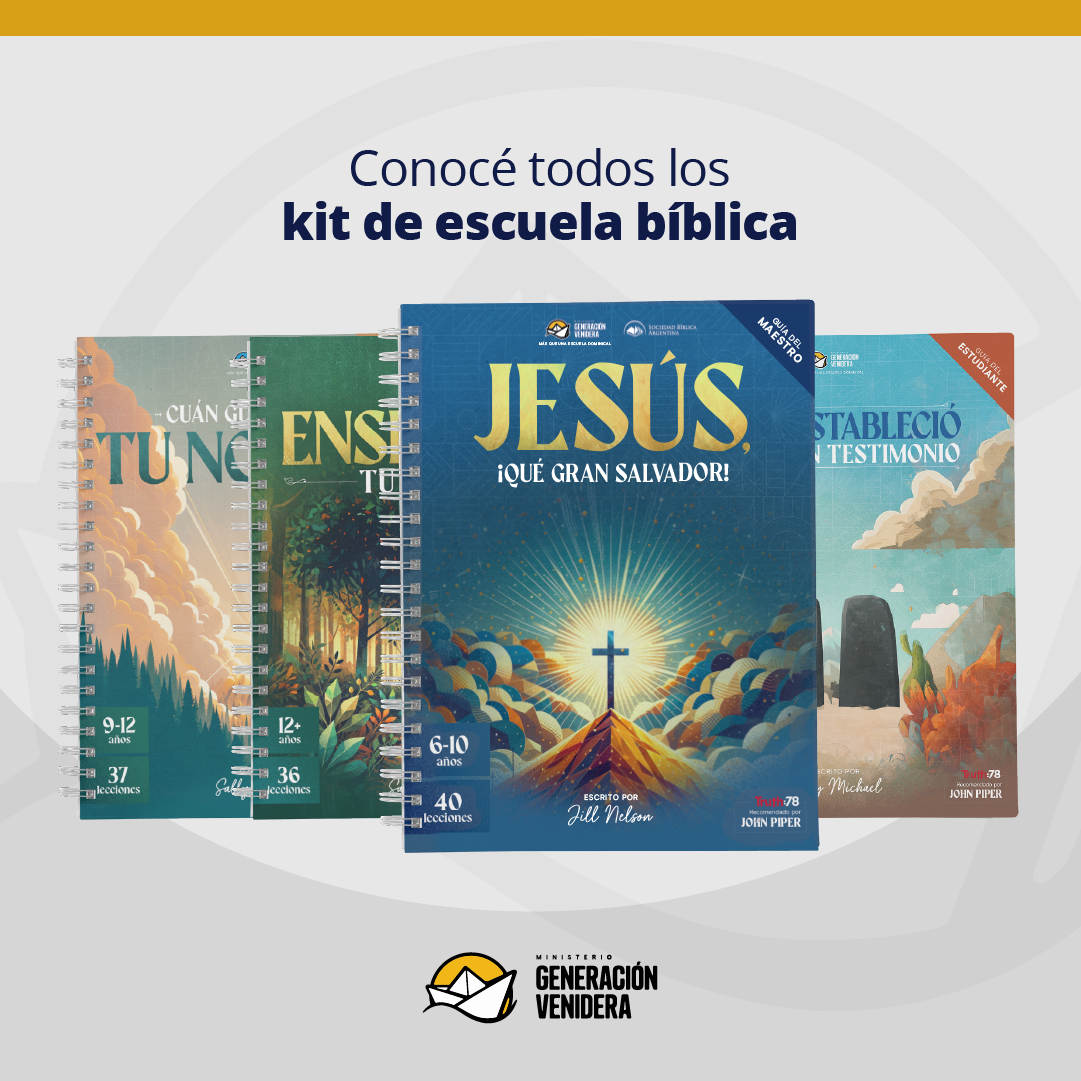 Jesús, ¡qué gran salvador! – Kit de escuela bíblica para niños (Redención)