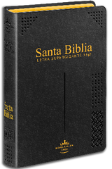 Biblia Reina Valera 1960 Letra Gigante Negro 14 Puntos