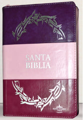 Biblia Reina Valera 1960 Letra Grande Pjr Cierre Rosa Tritono